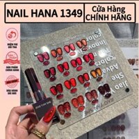 Set sơn mắt mèo đỏ JIAO YAN SHE chính hãng 16 màu - Sơn gel nhũ trang trí móng nail tông đỏ hoa hồng (tặng kèm bảng màu)