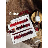 SET SƠN MÀU ĐỎ KAISE 22 CHAI🍁
