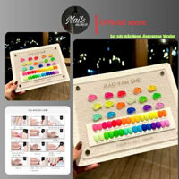 Set Sơn Màu Neon Nail Jiaoyanshe Nhiều Màu Huỳnh Quang Sơn Móng Tay Hàn Quốc 16color Phukiennais09
