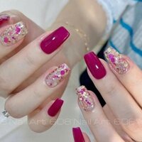 Set sơn móng hồng cánh sen Honey girl 9 chai, sơn Nail.
