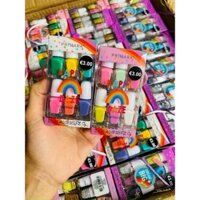 SET SƠN MÓNG TAY TRẺ EM DAZE NAIL POLISH  - AN TOÀN CHO BÉ 12 lọ (2,5ml)