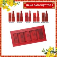 Set son sáp 3CE 5 cây mini tone đỏ 👄