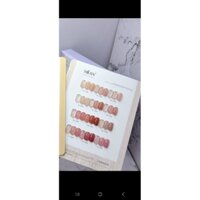 set sơn Thạch Milan 12 màu tặng bảng