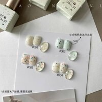 Set sơn thạch sữa chua ngũ cốc nhũ 4 màu tặng kèm bảng màu