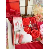 Set son thỏi 3ce Cashmere Hug Lipstick (1 màu 07 KNIT - Đỏ Nâu + 1 mini 05 Cozy Whisper - Hồng đất)