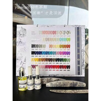 Sét Sơn Yousi 60 Màu Cao cấp Chính hãng , Tặng Kèm 5 sản Phẩm Bảng màu , basstop , dây nơ , dầu dưỡng móng ,  phao , dũa