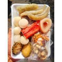 Set soup Bào ngư hải sâm sốt hoàng kim 350gr-400gr (giao tphcm-2h hỏa tốc)