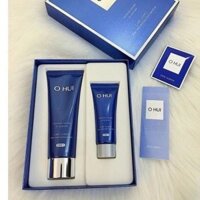 Set sữa rửa mặt làm sạch sâu hết mụn, kiềm dầu, tẩy da chết dịu da Ohui Clinic Science Deep Medi-Cleansing Foam 2sp