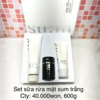 SET SỮA RỬA MẶT SUM TRẮNG Sum:37