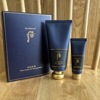 Set sữa rửa mặt Whoo dành cho nam giới Whoo Foam Cleanser For Men 180ml + 40ml