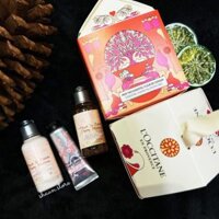 SET SỮA TẮM, BODY LOTION & KEM TAY L’OCCITANE CHERRY BLOSSOM TRAVEL SIZE