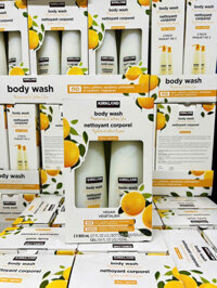 Set sữa tắm Kirkland hương chanh