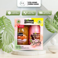 Set Sữa Tắm Nước Hoa Và TDC Cottage Pháp 250ml, Bộ Quà Tặng Sinh Nhật, 20/10, 20/11, 8/3 Ý Nghĩa