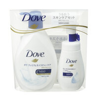 Sét sữa tắm, sữa rửa mặt Dove Nhật Bản