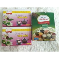 Set tà tâm mẫu + ngũ cốc dinh dưỡng Cầu Bình An