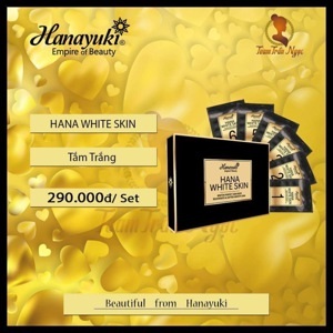 Sét tắm trắng toàn thân Hana White Skin