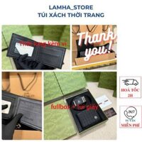 Set thắt lưng nam kèm ví chữ C fullbox kèm túi giấy