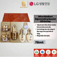 Set The History of Whoo Radiant Rejuvenating Special Gift Set 6sp Bộ Tái Sinh Da