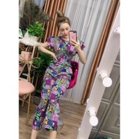 SET THỔ CẨM ÁO EO NHÚN QUẦN LƯNG THUN ADV-1071