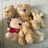 Set thú nhồi bông 6 con