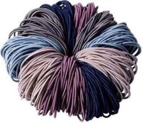 Set Thun  Dây  Buộc Tóc 100 Cái