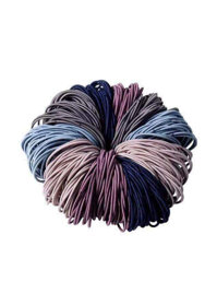 Set Thun  Dây  Buộc Tóc 100 Cái