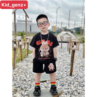 sét thun la bu bu GIMME bé trai, bộ quần áo bé trai, kid_genz