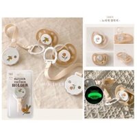 Set ti giả + dây kẹp giữ 𝗱𝗼𝘁𝘁𝗼𝗱𝗼𝘁 𝗛𝗮̀𝗻 𝗤𝘂𝗼̂́𝗰 hình olive tulip madeinkorea