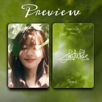 Set tiếp ứng thiết kế Triệu Lộ Tư banner card postcard