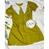 Set tiểu thư gồm áo kiểu và chân váy