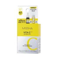 Set tinh chất hỗ trợ dưỡng sáng, mờ thâm Missha Vita C Ascorbic Acid