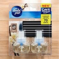 Set tinh dầu thoem ô tô ambi pur 75ml