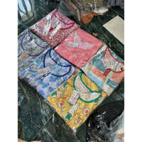 set tole hàng mih tự đặt may nên lựa từng cây vải chất may kĩ