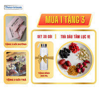 Set trà dâu tằm lục vị thanh nhiệt cơ thể (dâu tằm, táo đỏ, quế hoa, kỷ tử, hoa nhài, nụ hồng) 10,20,30 gói