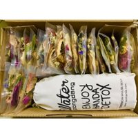 Set TRÀ HOA QUẢ THẢO MỘC DETOX - Tặng Bình nhựa PongDang 1 lít, kèm túi vải siêu xinh.