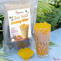 Set trà sữa Hoàng Kim, Khoai môn tự pha thơm ngon như tiệm