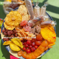 SET TRÁI CÂY SẤY MIX XÍ MUỘI VÀ MỨT