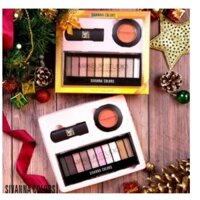 Set trang điểm 3 món Sivanna Colors magic Lucky Gifts No.01 Thái Lan- Son môi - Phấn má - Phấn mắt