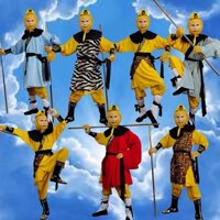 Set trang phục cosplay Tôn Ngộ Không - phim Tây Du Ký hàng chuẩn cao cấp.