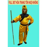 SET trang phục TÔN NGỘ không (TÂY DU KÍ)-SET quần áo TÔN NGỘ ko