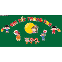 Set trang trí bảng tết trung thu (sẵn nam châm)