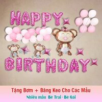 Set Trang Trí Sinh Nhật Cho Bé Tuổi Khỉ