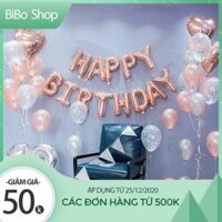 SET TRANG TRÍ SINH NHẬT SP-0044 (Tặng kèm băng dính + bơm tay) + (BÓNG BAY SINH NHẬT) + (TRANG TRÍ SINH NHẬT GIÁ RẺ)