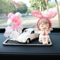 set trang trí taplo xe hơi hình búp bê Anime cực xinh- Soc shop