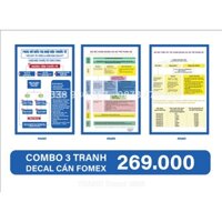 SET TRANH FOMEX DÁN TƯỜNG/TREO TƯỜNG Y KHOA SƠ ĐỒ PHẢN VỆ/PHÁC ĐỒ XỬ TRÍ NGỘ ĐỘC THUỐC TÊ KT 40*60*3