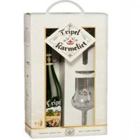 Set Tripe Karmeliet 1 chai 750ml + 2 ly nhập khẩu Bỉ