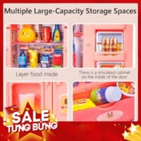 Set tủ lạnh đồ chơi ZHAN QI TOYS mini cho bé