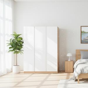 Set tủ quần áo gỗ Moho VIENNA 201 - 3 cánh thanh treo