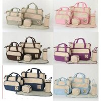 Set túi cho mẹ và bé đi sinh, đi chơi, đi du lịch <3