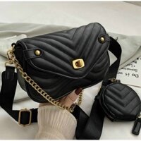 Set Túi Đeo Chéo Kèm Ví Mini